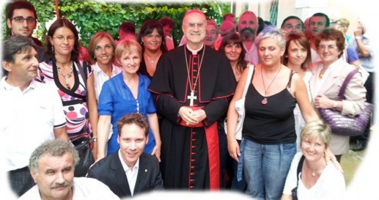 1° agosto 2012 - Cardinale Bertone Tarcisio Pietro Evasio