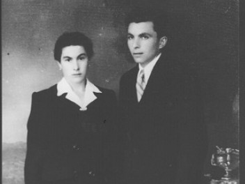 Juin 1947 - Epoux Graziella Blanc et Emmanuel Quendoz