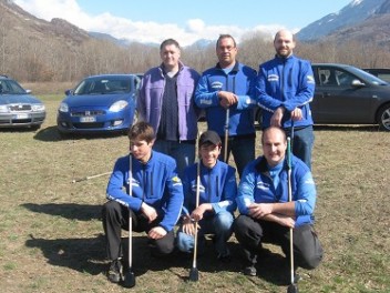 L’équipe de 4ème catégorie au printemps: Francesco, René, Christian, Nicolò, Vincent, Paolo